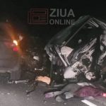 Video/Accident violent pe DN 1 Hula Bradului