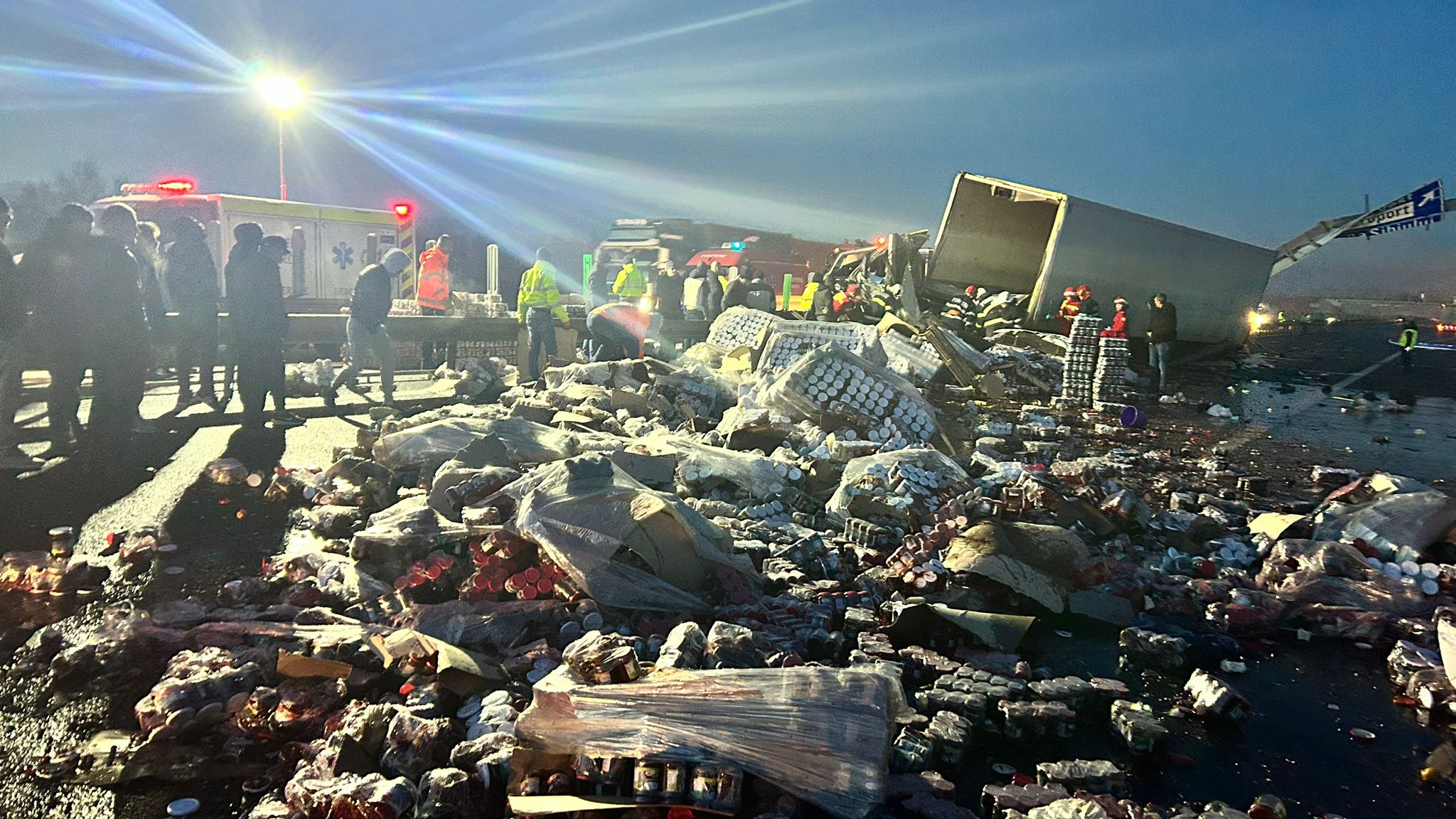 Accident mortal cu un TIR pe A1