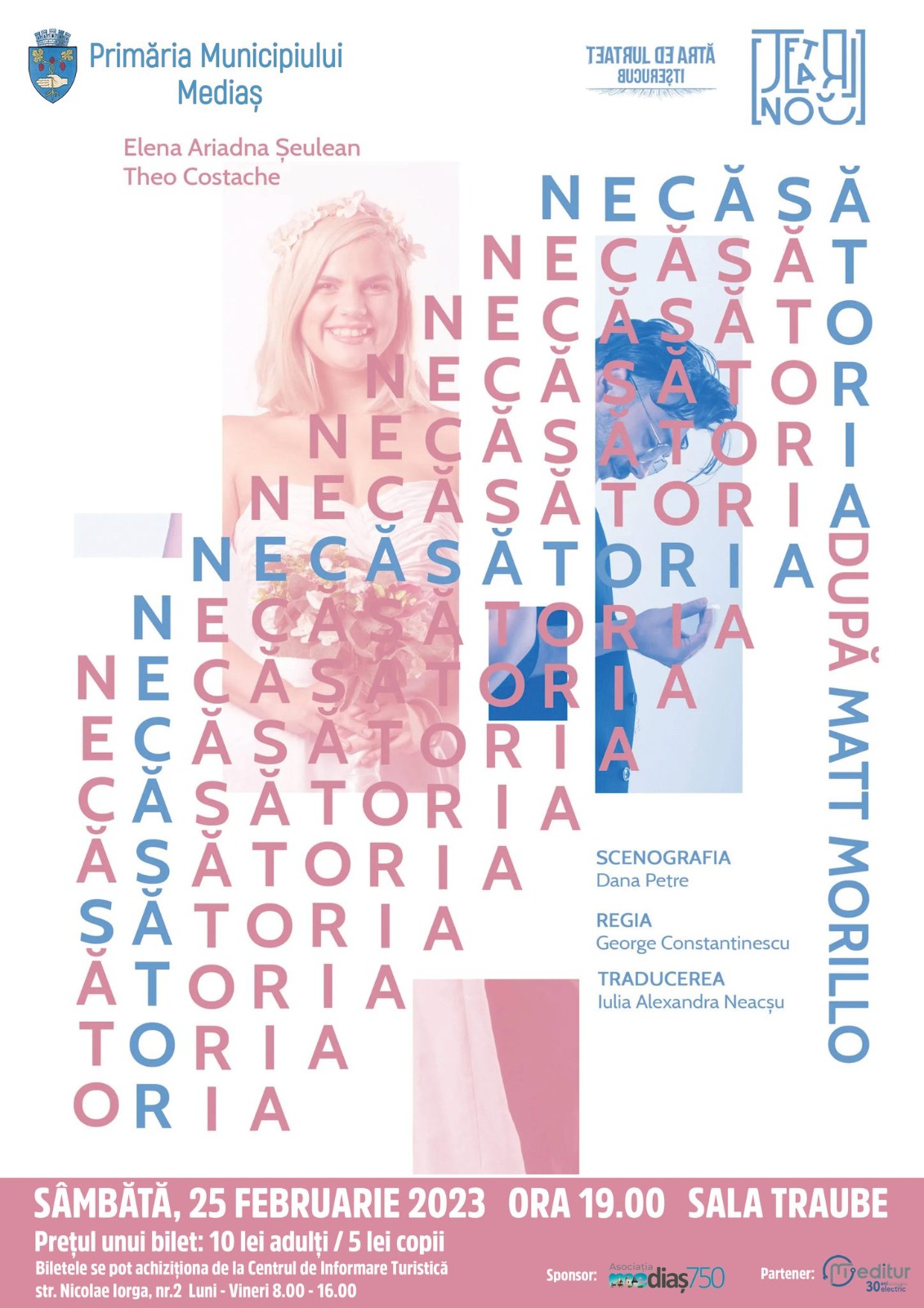 Spectacol de teatru la Mediaș
