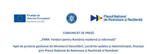 PNRR: Fonduri pentru România modernă și reformată