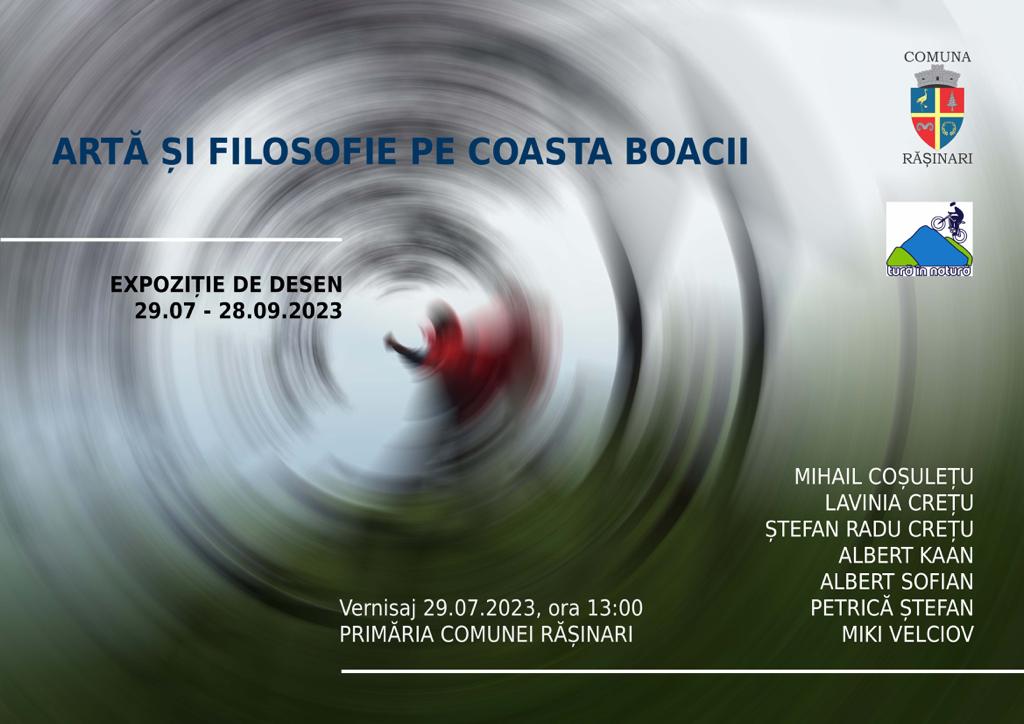 Invitaţie la mişcare şi artă - Expoziţia ”Artă şi filozofie pe Costa Boacii”