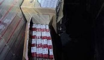 Trei milioane de țigarete confiscate la Biroul Vamal de Frontieră Siret