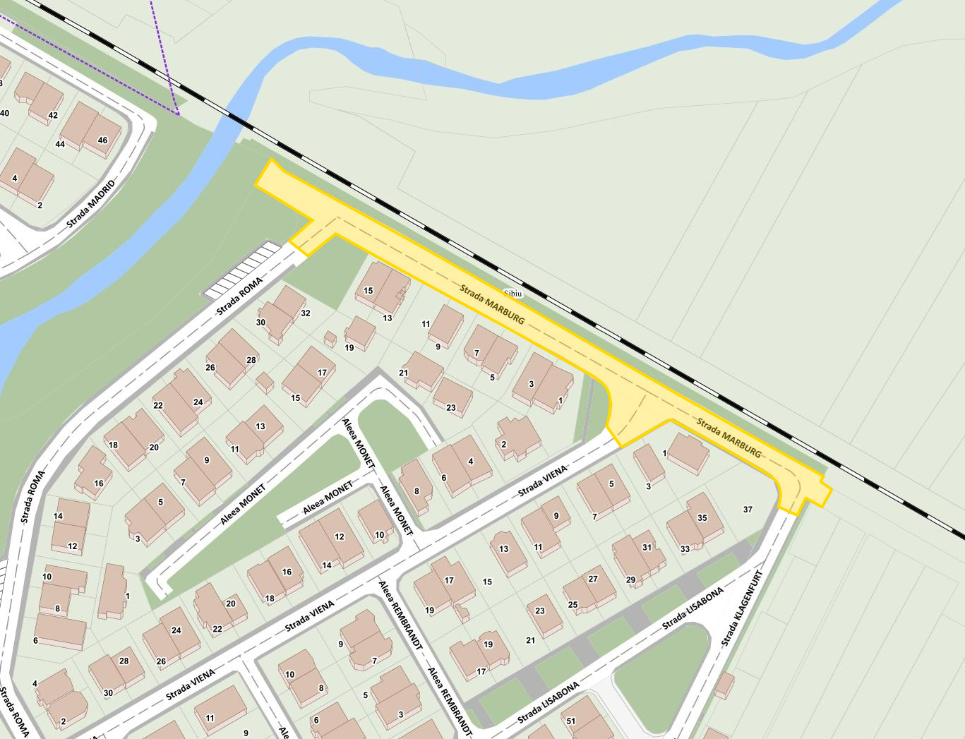 Primăria Sibiu a contract lucrările pentru modernizarea străzii Marburg