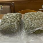 Traficanți de droguri prinși în flagrant cu 3 kg de canabis