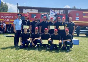 Felicitări pompierilor voluntari din cadrul SVSU Sadu