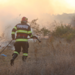 IGSU – O nouă zi cu foarte multe incendii de vegetație