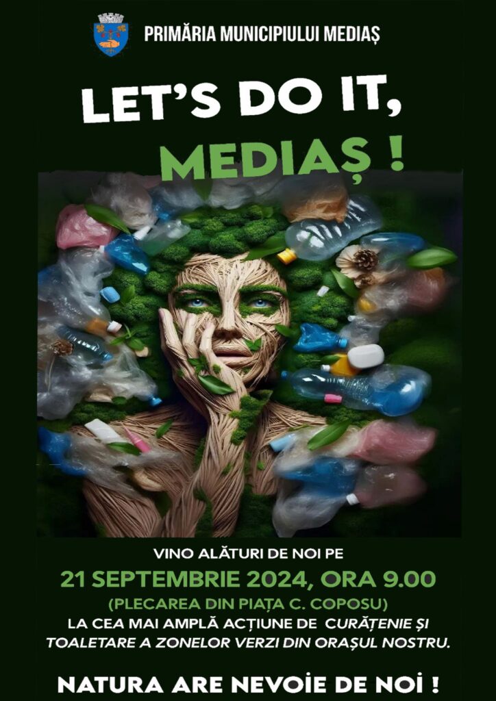 Primăria Mediaș este din nou prezentă la „Let’s Do It, România“