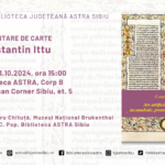 Biblioteca ASTRA Sibiu – Prezentarea volumului „Ars artificialiter scribendi: incunabule, prototipografi și heraldică”