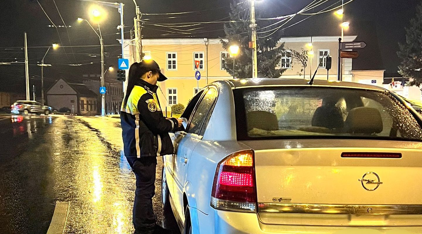 Acțiune pietoni politie