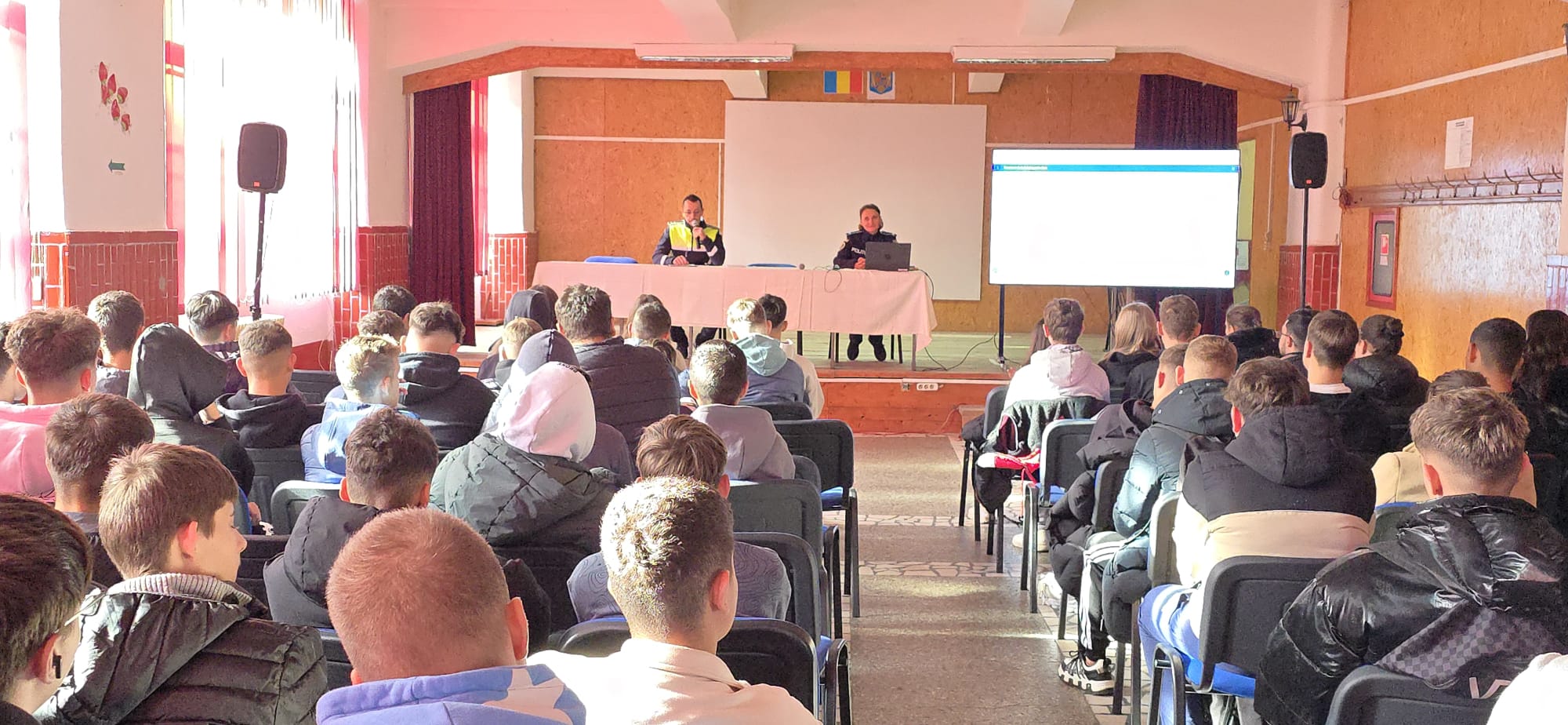 politie scoala elevi