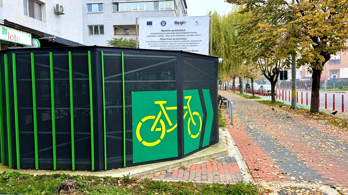 parcări pentru biciclete Bacau