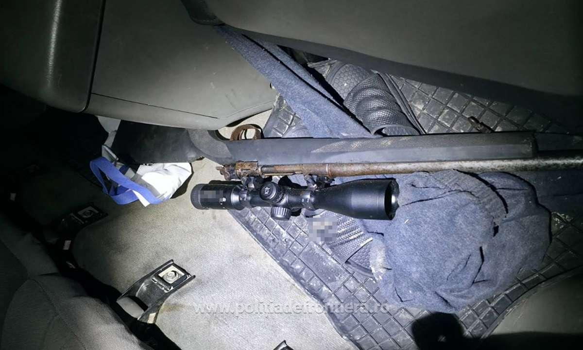 armă de vânătoare descoperită Vișeu de Sus