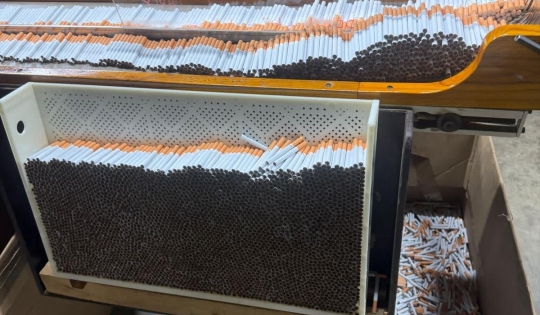 fabrică ilegală țigarete Timișoara