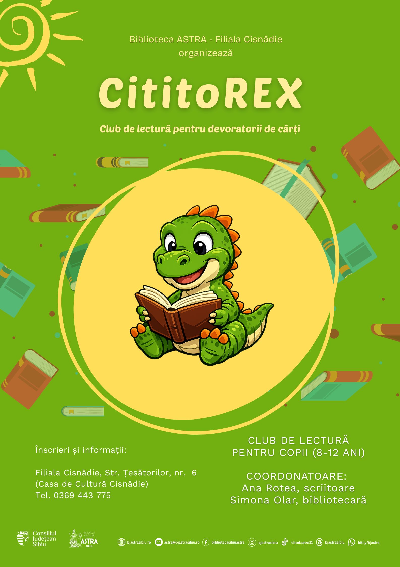 club de lectură copii Cisnădie CititoREX