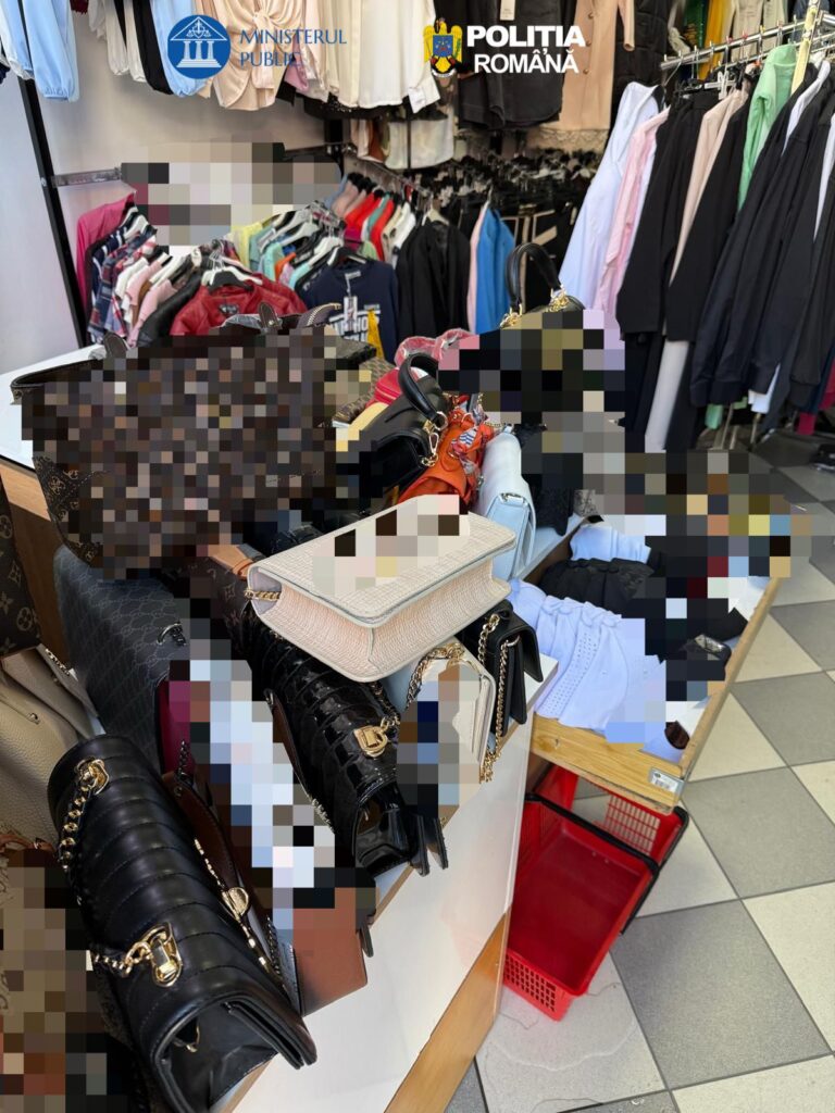 percheziții Sibiu estetică ilegală produse contrafăcute