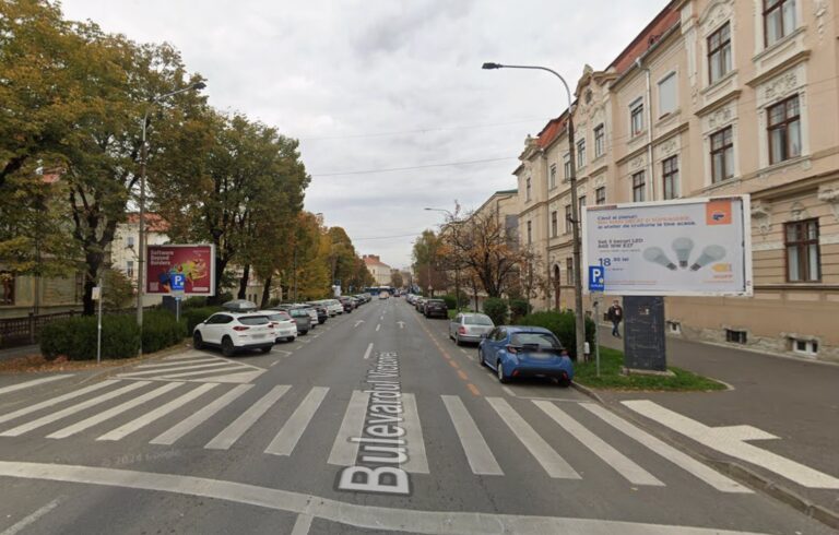 trafic închis Bulevardul Victoriei Sibiu