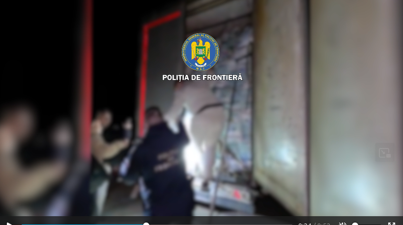 migrație ilegală Giurgiu cetățeni turci autocamion