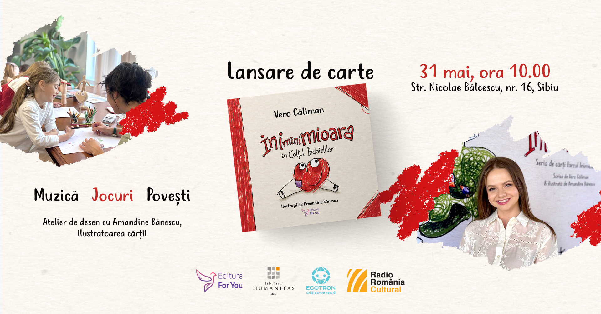 Vero Căliman lansare carte Sibiu
