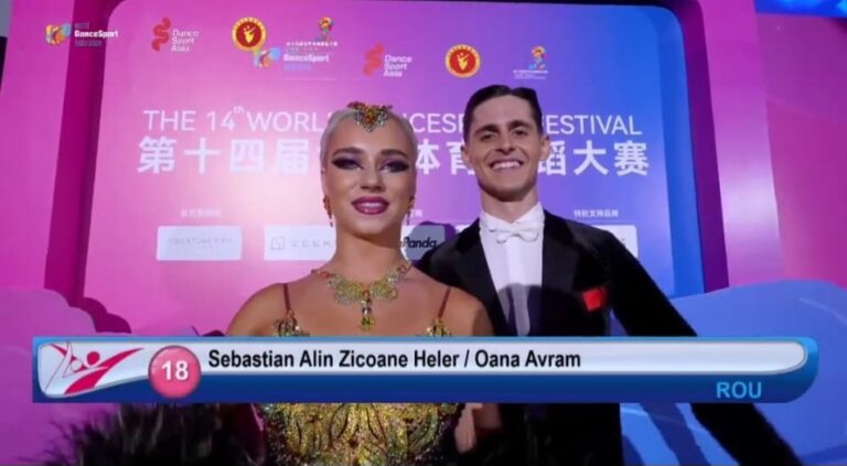Sebastian Zicoane Heler și Oana Avram locul 4 la Cupa Mondială